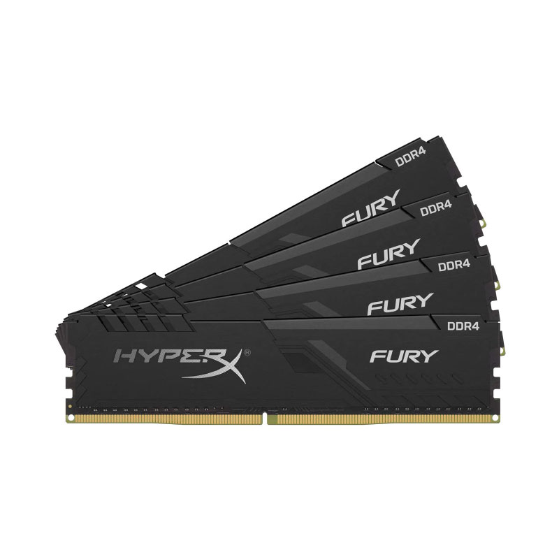 แรม Kingston 128GB (32GBx4) HyperX FURY 3600MHz